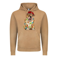 Vintage Camel christmas bulldog Vintage Hoodie - RanaPortraitStore