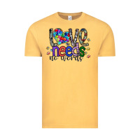 Vintage Mustard love need no words Vintage Tee - SublimationCraftShop