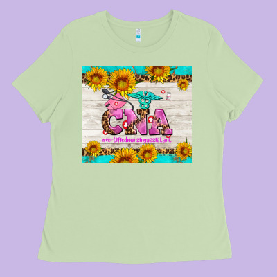 Western Cna Ladies Tee Designed By Adodesignshop