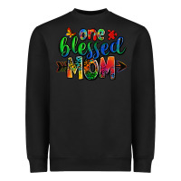 Black one blessed mom autism Heavyweight Sweatshirt - Zillion Design Studio