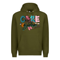 Army Green Caregiver Premium Hoodie - LillyAllenDesigns