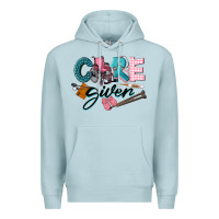 Blue Mist Caregiver Premium Hoodie - LillyAllenDesigns