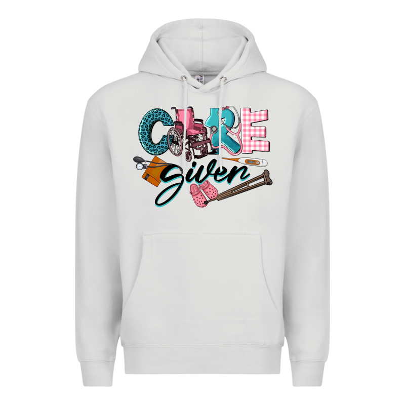 Caregiver Premium Hoodie by LillyAllenDesigns | Teevron