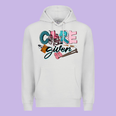 Caregiver Premium Hoodie Designed By Lillyallendesigns