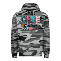 Slate Camo Caregiver Premium Hoodie - LillyAllenDesigns