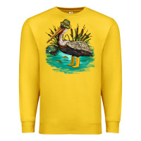 Lemon fishing pelican camp Premium Sweatshirt - NancyCooperArtShop