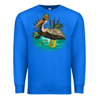 True Royal fishing pelican camp Premium Sweatshirt - NancyCooperArtShop