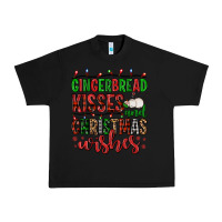 Black gingerbread kisses and christmas wishes Urban Heavy Tee - FaDigitalArtStudio