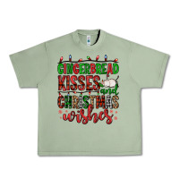 Oil Green gingerbread kisses and christmas wishes Urban Heavy Tee - FaDigitalArtStudio