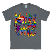Charcoal Heather kiss me Classic Tee - JahusDesignShop