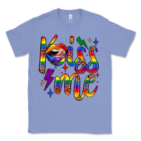 Colony Blue kiss me Classic Tee - JahusDesignShop