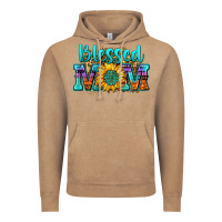 Vintage Coffee blessed mom sunflower Vintage Hoodie - Zillion Design Studio