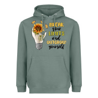 Sage break your limits Heavyweight Hoodie - MaliasSmallBusiness