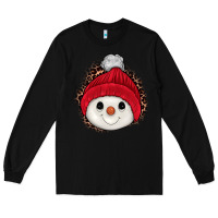 Black snowman Long Sleeve Tee - JahusDesignShop