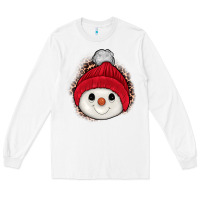 White snowman Long Sleeve Tee - JahusDesignShop