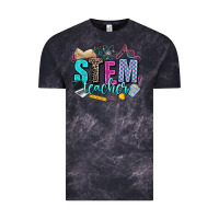 Cloud Black stem teacher Vintage Tee - AdoDesignShop