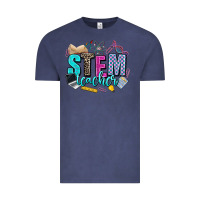 Vintage Denim stem teacher Vintage Tee - AdoDesignShop