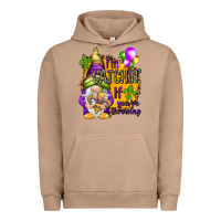 Pigment Burro I'm catching if you're throwing Urban Hoodie - NancyCooperArtShop