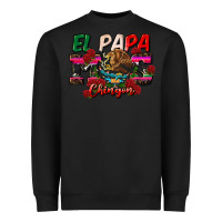 Black al papa mas chingon Heavyweight Sweatshirt - CTS Tumbler Store