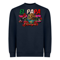 Navy al papa mas chingon Heavyweight Sweatshirt - CTS Tumbler Store