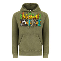 Vintage Olive blessed mini Vintage Hoodie - Zillion Design Studio