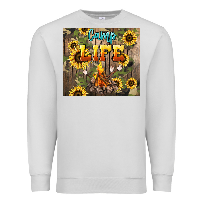 Camp Life Premium Sweatshirt by NancyCooperArtShop | Teevron