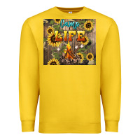 Lemon camp life Premium Sweatshirt - NancyCooperArtShop