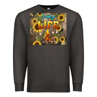 Smoke camp life Premium Sweatshirt - NancyCooperArtShop