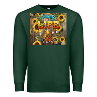 Sports Green camp life Premium Sweatshirt - NancyCooperArtShop