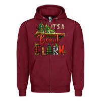 Burgundy it's a beaut clark christmas vacation car Zipper Hoodie - Jasminsmagicworld