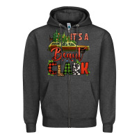 Charcoal Heather it's a beaut clark christmas vacation car Zipper Hoodie - Jasminsmagicworld