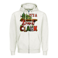 Oatmeal Heather it's a beaut clark christmas vacation car Zipper Hoodie - Jasminsmagicworld