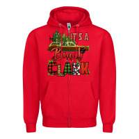 Red it's a beaut clark christmas vacation car Zipper Hoodie - Jasminsmagicworld