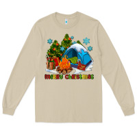 Mushroom merry Christmas camp Long Sleeve Tee - AdoDesignShop