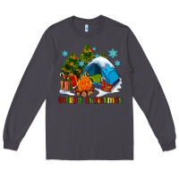 Smoke merry Christmas camp Long Sleeve Tee - AdoDesignShop