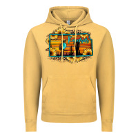 Vintage Mustard kansas owl sunset sunflower map Vintage Hoodie - JahusDesignShop