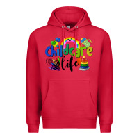 Cardinal Childcare Life Premium Hoodie - LillyAllenDesigns