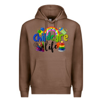 Chestnut Childcare Life Premium Hoodie - LillyAllenDesigns