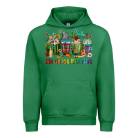 Emerald Mexican Dia De Los Muertos Coffee Cups Urban Hoodie - texasbilliewilder