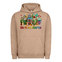 Pigment Burro Mexican Dia De Los Muertos Coffee Cups Urban Hoodie - texasbilliewilder