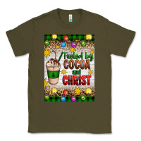 Army Green christmas fueled by cocoa and christ Classic Tee - Artiststas