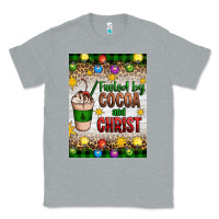 Heather Grey christmas fueled by cocoa and christ Classic Tee - Artiststas