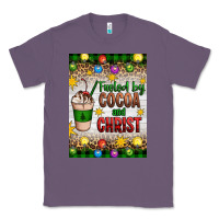 Lavender christmas fueled by cocoa and christ Classic Tee - Artiststas