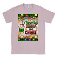 Lilac christmas fueled by cocoa and christ Classic Tee - Artiststas