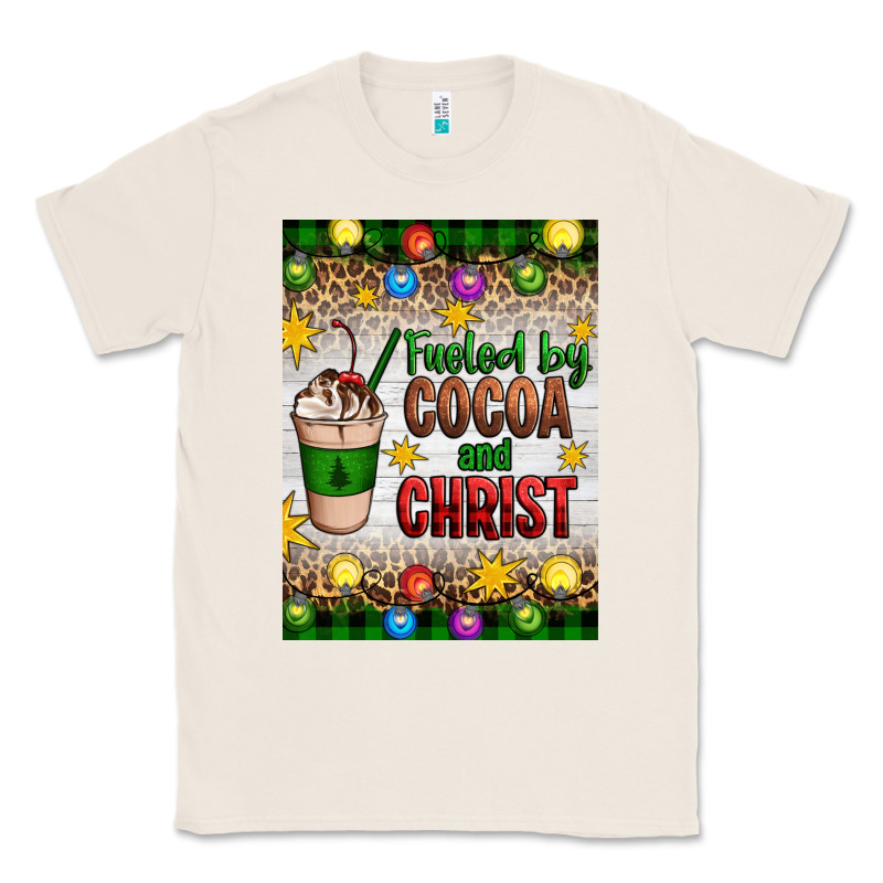 Christmas Fueled By Cocoa And Christ Classic Tee by Artiststas | Teevron