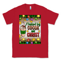 Red christmas fueled by cocoa and christ Classic Tee - Artiststas