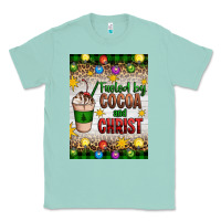 Seafoam christmas fueled by cocoa and christ Classic Tee - Artiststas