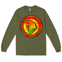 Army Green juneteenth  coasters Long Sleeve Tee - AdoDesignShop