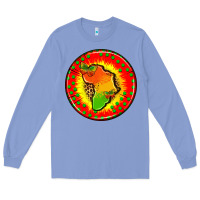 Colony Blue juneteenth  coasters Long Sleeve Tee - AdoDesignShop
