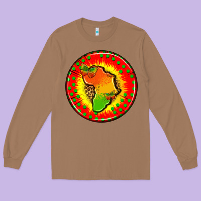 Juneteenth  Coasters Long Sleeve Tee Designed By Adodesignshop